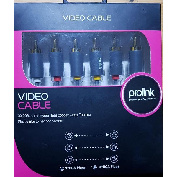 Prolink audio - Video cable RCA<>RCA