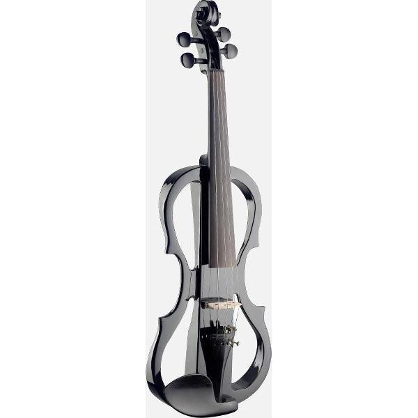 Stagg EVN X-4/4 BK Elektrische viool zwart