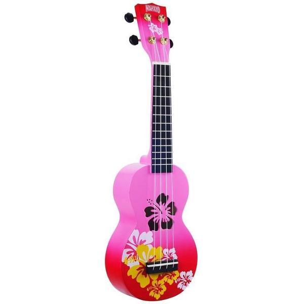 Designer Series Soprano Uke - Hibiscus (Red Burst)