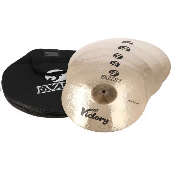 Fazley CYM Victory Kit B20 4-delige bekkenset inclusief bekkentas