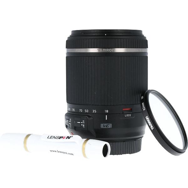 Tamron 18-200mm f/3.5-6.3 XR Di-II Nikon + 62mm UV Filter en Lenspen Elite
