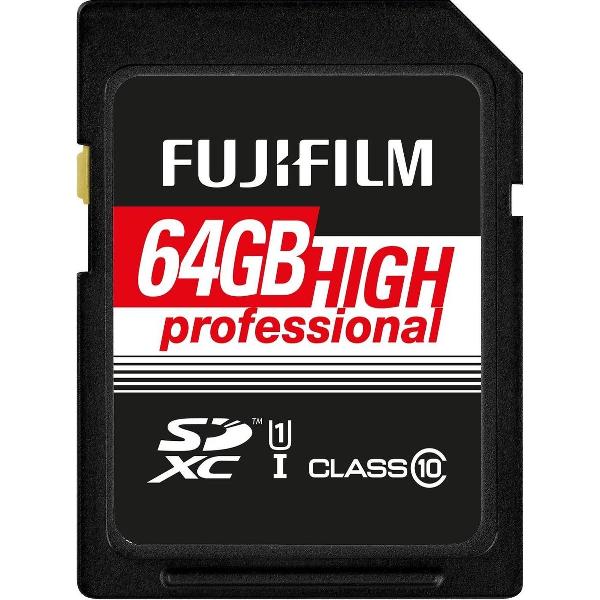 Fujifilm SDXC 64GB Pro C10 UHS-I R90/W60MB/s