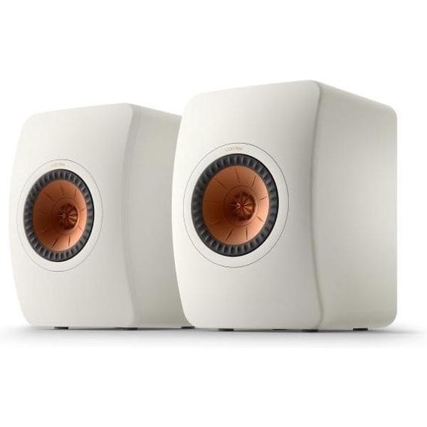 KEF LS50 Meta Boekenplank speaker Mineral white (per paar)