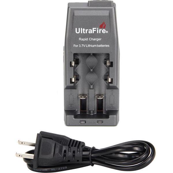 TR Deals ® WF-139 DUO - Ultrafire oplader geschikt voor oplaadbare 18650/14500/17500/18500/17670 batterijen inc retail verpakking.
