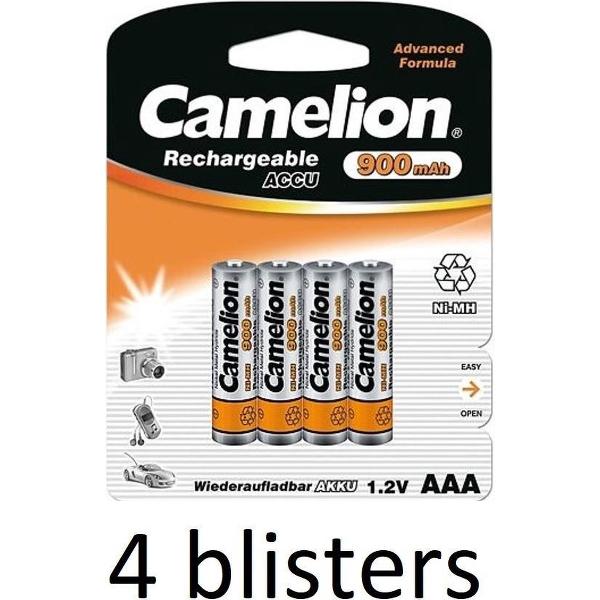 Camelion oplaadbare AAA batterij 900mah - 16 stuks