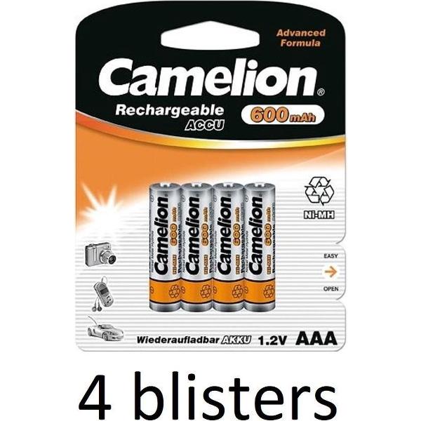 Camelion AAA 600mah oplaadbaar - 16 stuks