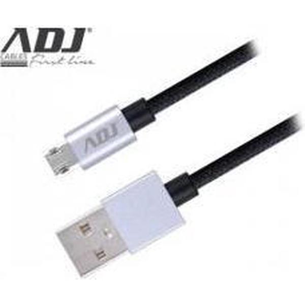 ADJ 110-00089 Reversible USB 2.0/Micro USB Cable AI219 [1.5m, Nylon]
