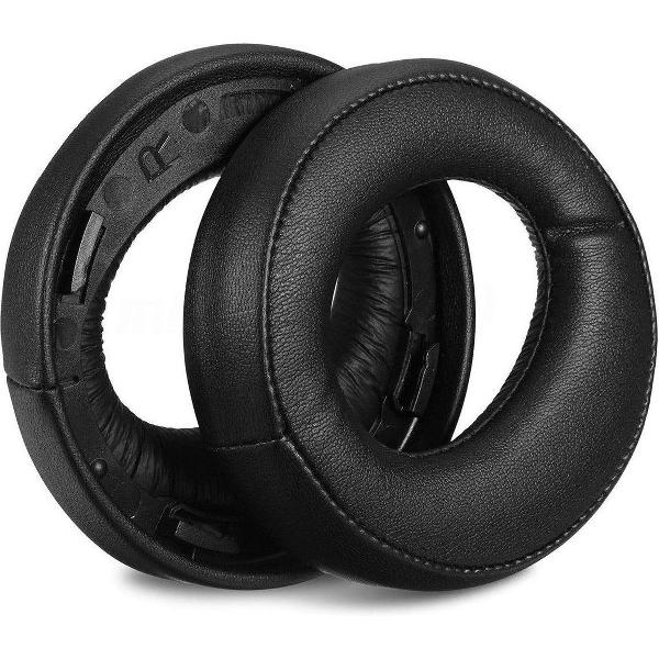 PU Lederen Oorkussens - Oorkussen set - Koptelefoon kussens - Geschikt voor de Sony PlayStation 4 7.1 Surround Gold Edition Draadloze Gaming Headset - Zwart