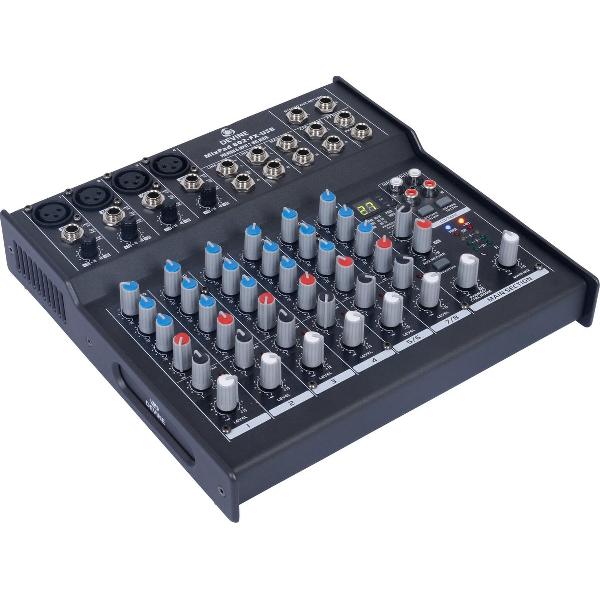 De Devine MixPad 802-FX-USB is een veelzijdige mixer geschikt voor professionele doeleinden. Voor het creëren van de perfecte mix voor live optredens of in de studio is de MixPad een uitstekende keuze!