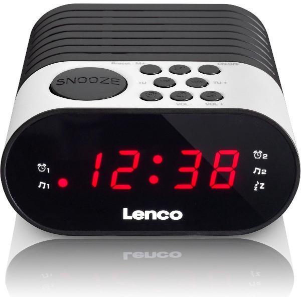 Lenco CR-07 - Wekkerradio - Wit