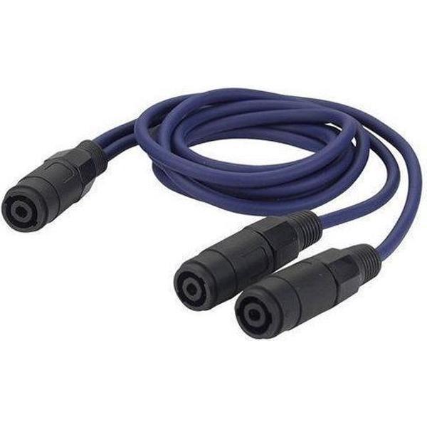 DAP Audio Speaker verloopkabel, Speaker female - 2 Speaker female, 150 cm