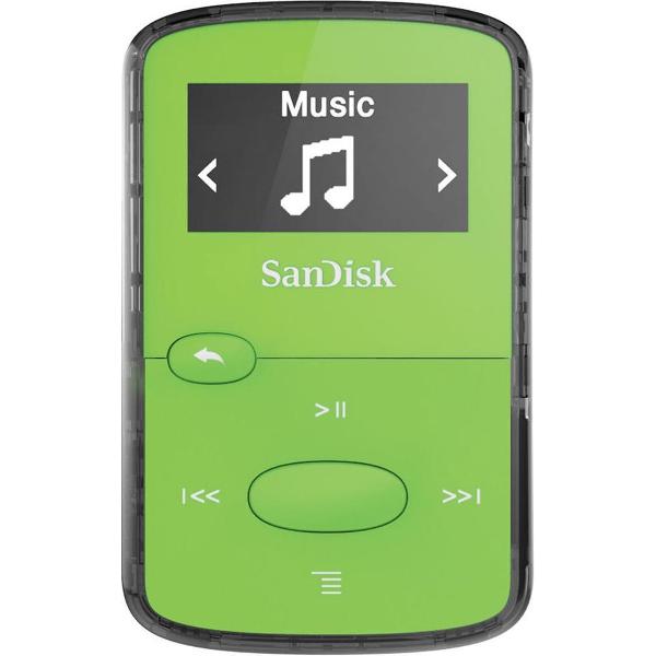 Sandisk Mp3 Clip Jam - mp3-speler 8Gb - Groen