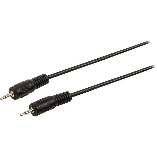 Valueline 2,5mm Jack stereo audio kabel - 1 meter