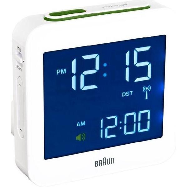 Braun BNC 009 wekker Multiband wit