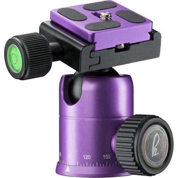 Mantona 21188 tripod Digitaal/filmcamera 3 poot/poten Paars