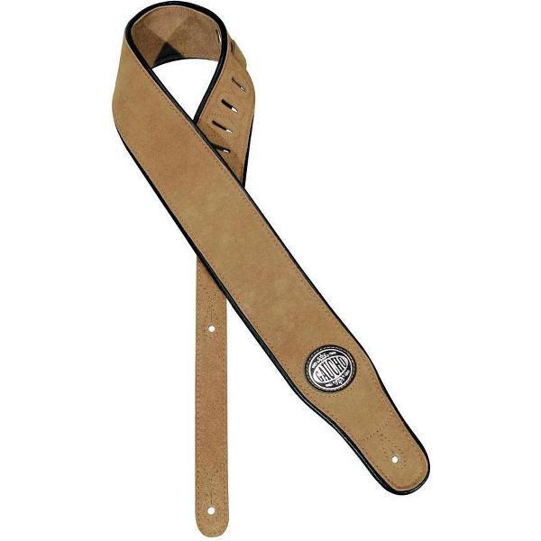Gitaarriem Deluxe Series Natural Suede GST-510-NT Gaucho