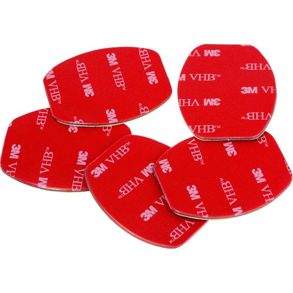 SportsCam Flat Mount stickers (5 stuks)