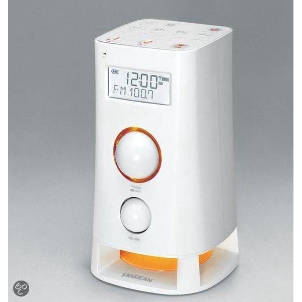 Sangean K200 - Wekkerradio - Mood - Wit