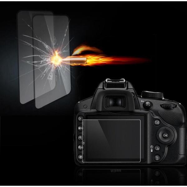 Tempered Glass Screenprotector Voor de Nikon D3100 / D3200 / D3300 / D3400 / D3500