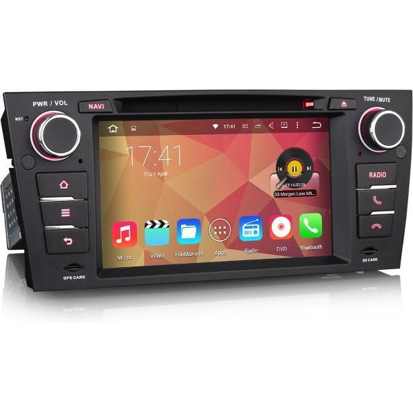 BMW 3 serie E90 2005 - 2018, Android autoradio met Navigatie, Bluetooth en Handsfree belle