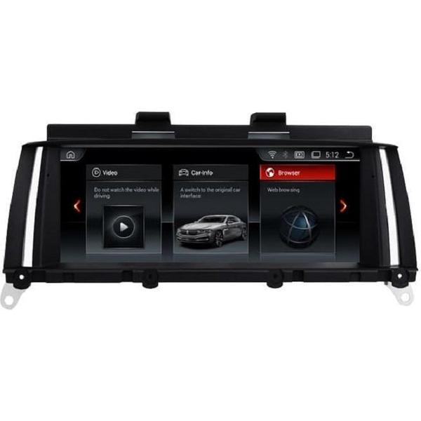 BMW F25 X3 SERIE 2013-2017 10,25 inch navigatie android 9 USB overname iDrive