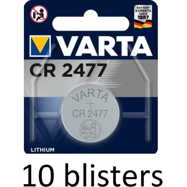 10x Varta CR 2477 Single-use battery Lithium 3 V