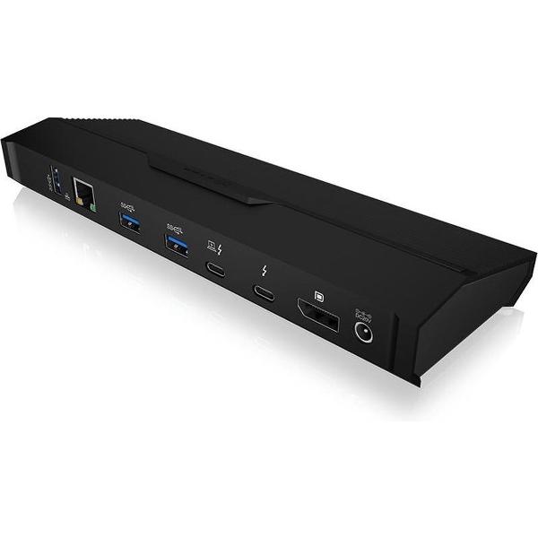 Dockingstation IcyBox Thunderbolt 3 Type C -> DP/USB/LAN/...