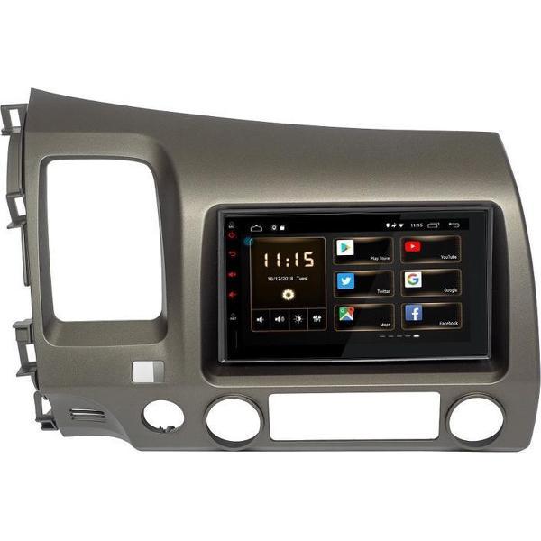 Honda Civic Sedan Android 8.1 navigatie - 7'' touchscreen autoradio
