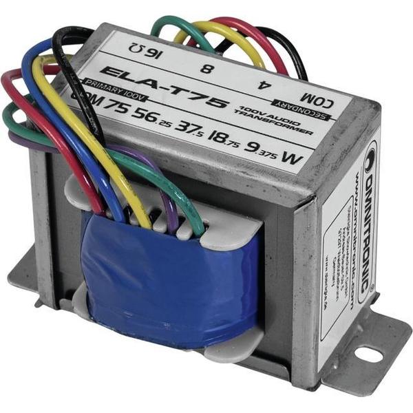 OMNITRONIC ELA-T75 Transformer 75 W