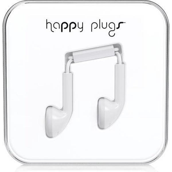 Happy Plugs Earbud - In-ear oordopjes - Wit