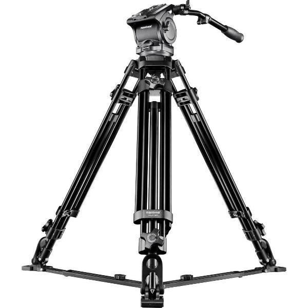 Mantona Dolomit 4000 tripod Digitaal/filmcamera 3 poot/poten Zwart