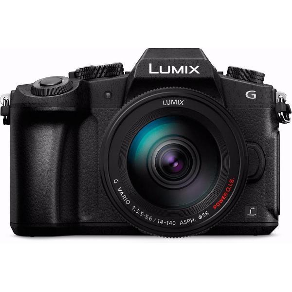 Panasonic Lumix DMC-G80 + 14-140mm f/3.5-5.6 - Zwart
