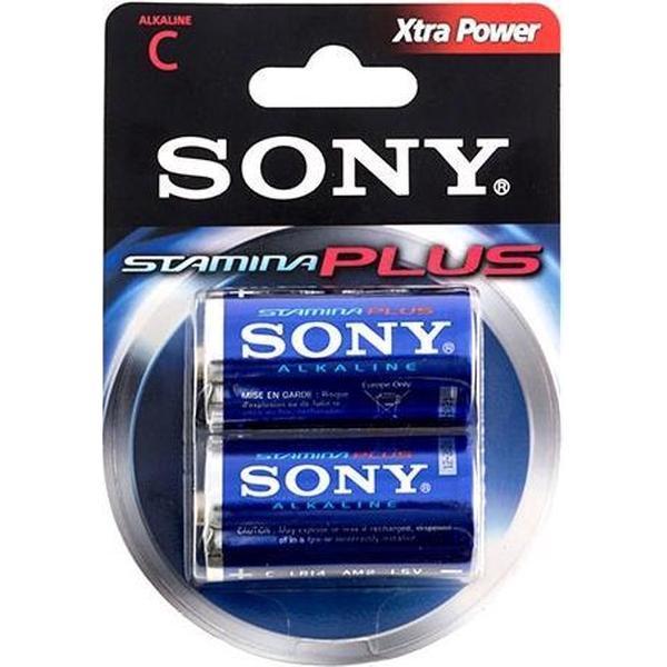 2 X 1.5V C PLUS ALKALINE BATTERY BLISTER