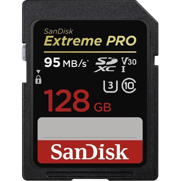 SanDisk Extreme Pro SDXC 128GB - 95MB/s - V30