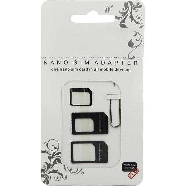 SIM card adapter set | Sim-kaart vervangen | Micro SD | Naald |
