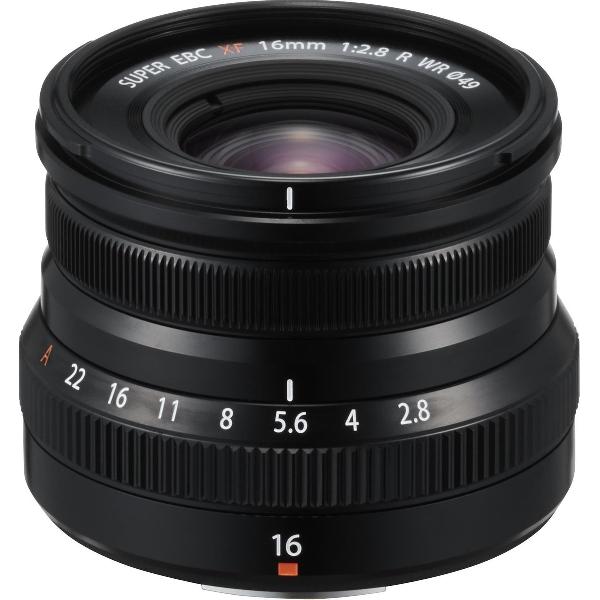 Fujifilm FUJINON XF16mmF2.8 R WR MILC Groothoeklens Zwart