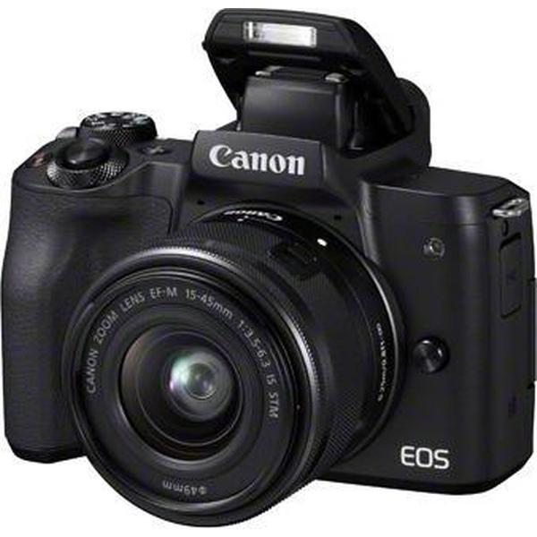 Canon EOS M50 + 15-45mm IS STM - Zwart