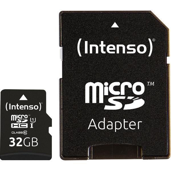 Intenso 32GB Micro SDHC 32GB Micro SDHC UHS Class 10 flashgeheugen