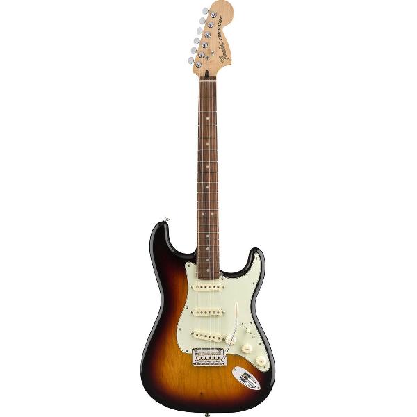 Deluxe Roadhouse Stratocaster Pau Ferro Fretboard 3-Tone Sunburst