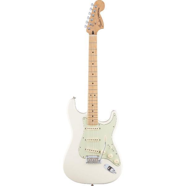 Deluxe Roadhouse Stratocaster MN OWT Olympic White