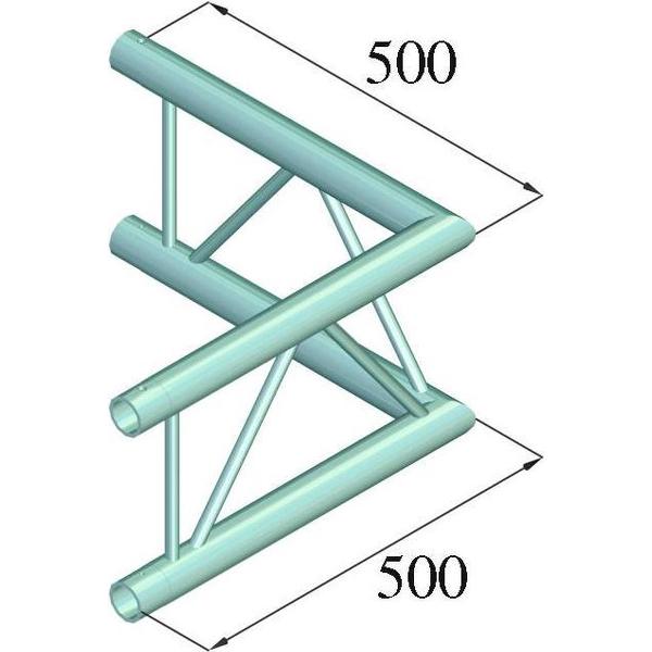 ALUTRUSS BILOCK E-GL22 C21-V 2-Way Corner 90°