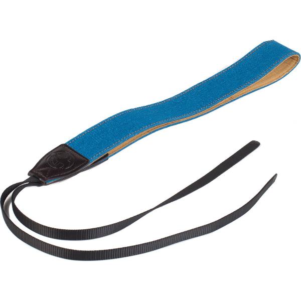 Denim Camera Schouderband / Nekriem / Camerariem - Type Cowboy Lichtblauw