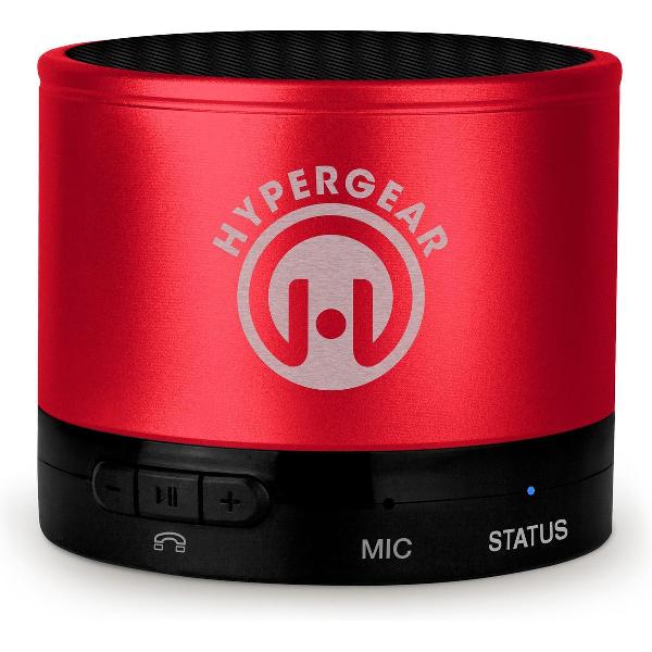 HyperGear MiniBoom Bluetooth-luidspreker rood