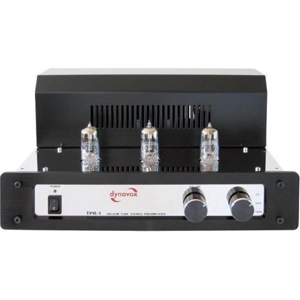 Dynavox TPR-1 Bedraad Zwart, Chroom audio versterker