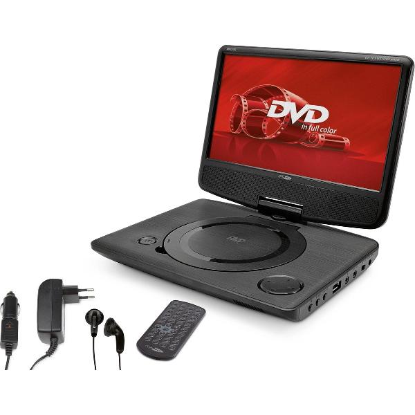 Caliber MPD110 - Portable DVD speler- 10 Inch - Zwart