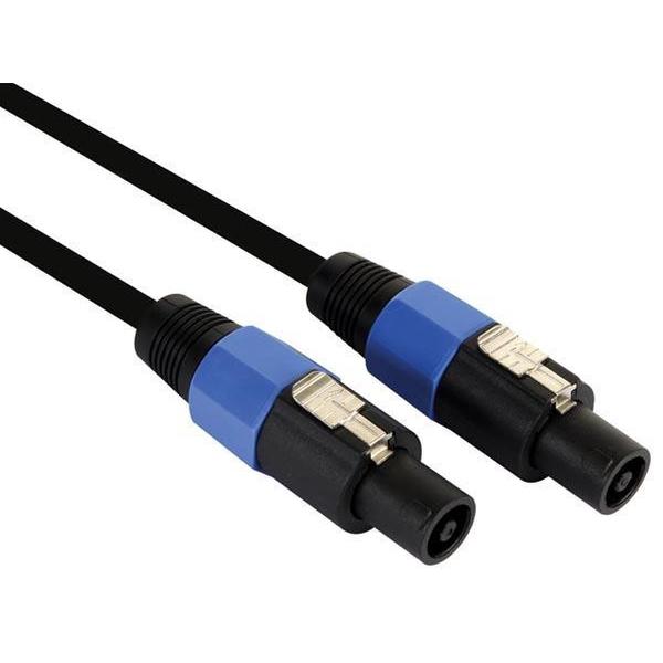 Professionele Luidsprekerkabel, 2X2.5Mm², 2P Luidsprekerconnector Mannelijk Naar 2P Mannelijk - Blauw (20M)