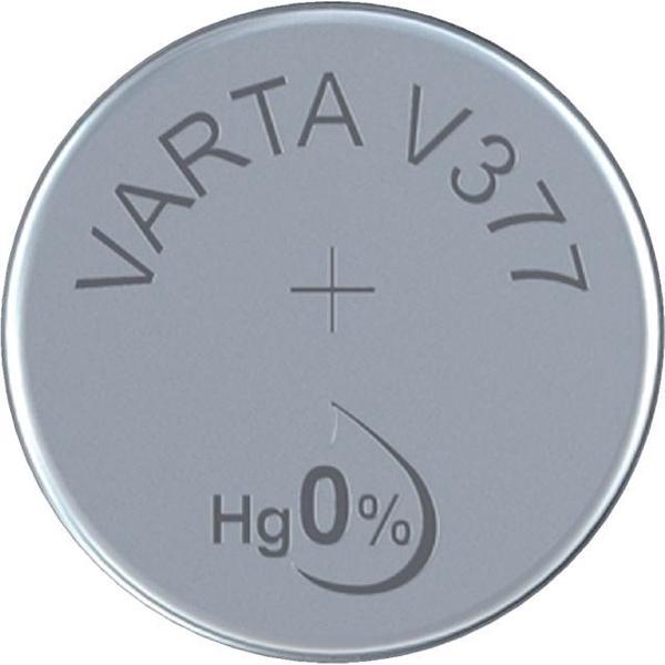 Batterij knoopcel varta v377 horloge