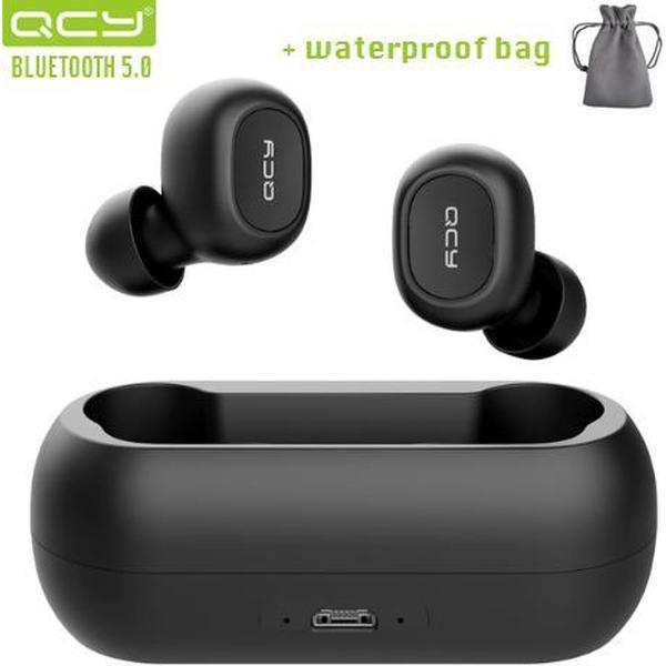 QCY T1 - Volledig draadloos in-ear oordopjes - Zwart