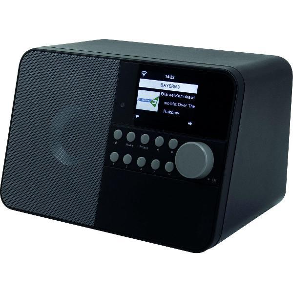 Soundmaster IR6000SW - Internet-wekkerradio met weersverwachting - zwart