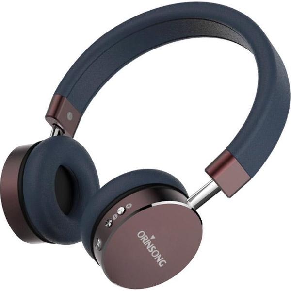 Lovnix Orinsong T23 - Draadloze Bluetooth On-Ear Koptelefoon van Aluminium - Premium Headset met Microfoon - Zilver